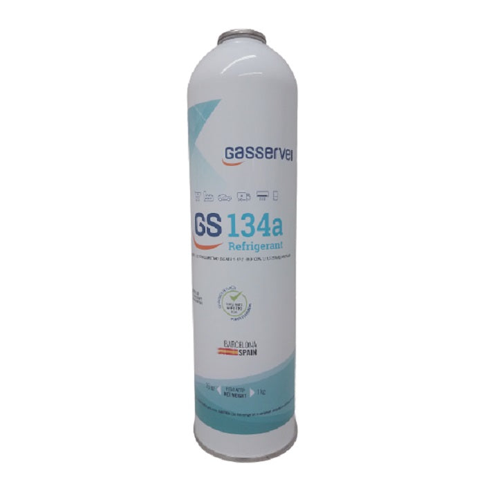 Gas Refrigerante 134a de 1 kg.