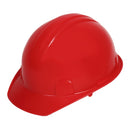 Casco Rojo Tipo Cachucha Dielectrico con Supension Plastica