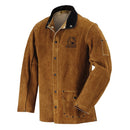 Chamarra para soldador de piel de vaca de 30" talla M