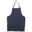 Mandil de Mezclilla largo con 1 bolsa