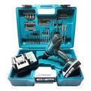 Kit de rotomartillo/atornillador inalambrico 1/2plg 18v.