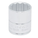 Dado corto de 3/8 x 3/4plg 12ptas.