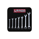 Juego De llaves combinadas con 7 piezas 5/16 plg a 3/4 plg UR-1200CM Urrea